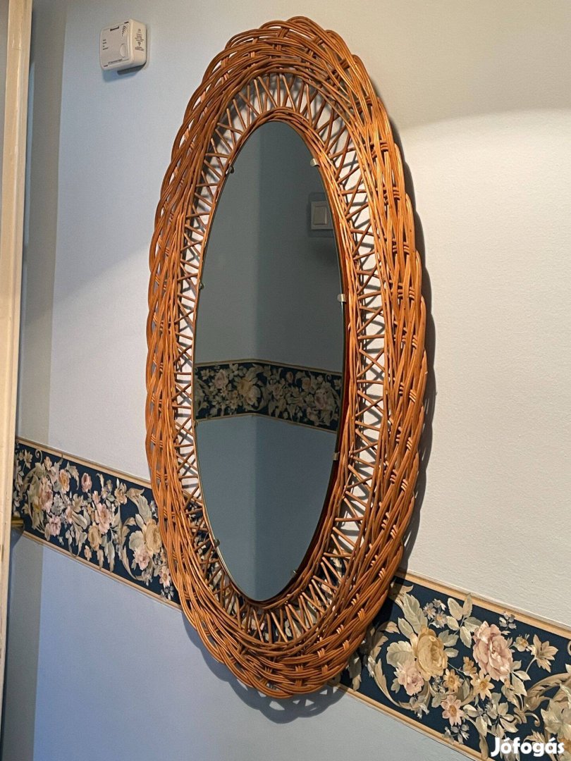 100x60 Rattan Előszoba tükör