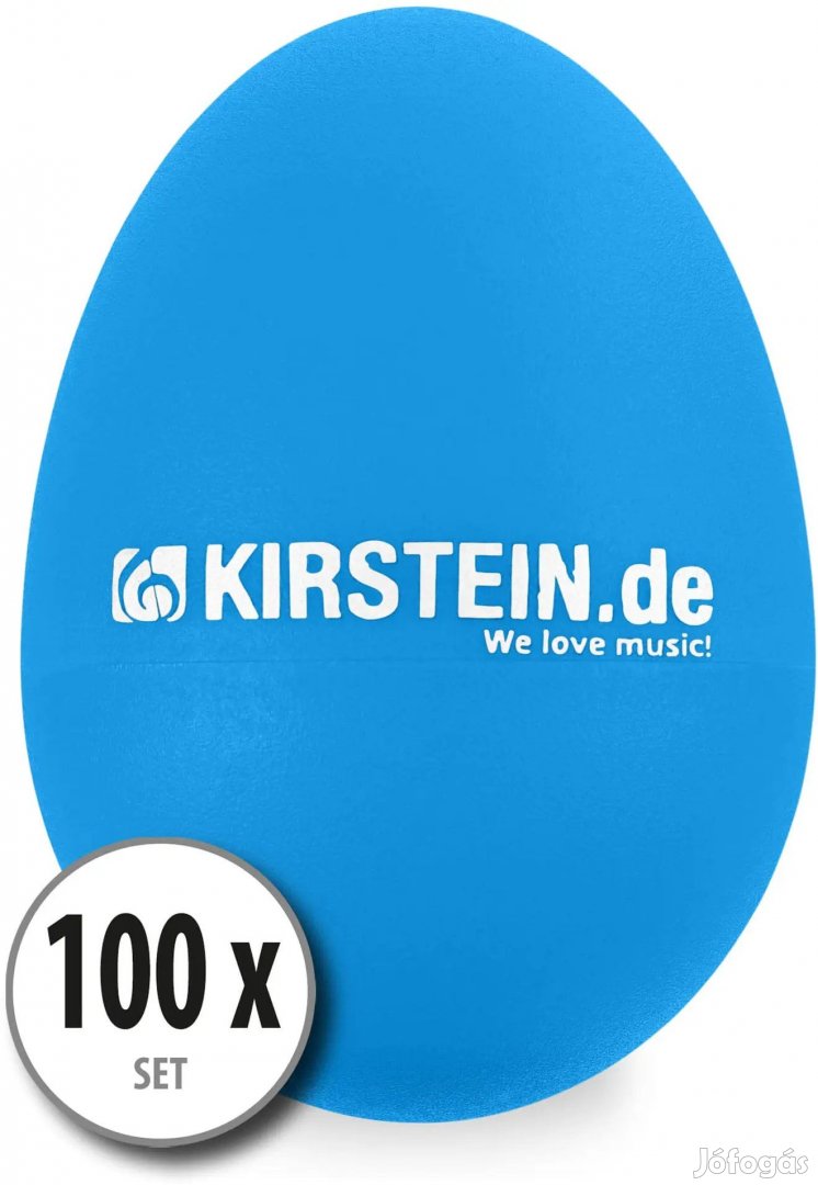 100x Kirstein ES-10B Tojás Shaker Kék, Közepes Készlet