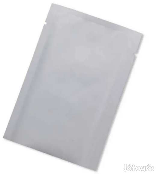 100x Metalizát Vákuumfólia Fehér színŰ  12x18cm (5547)