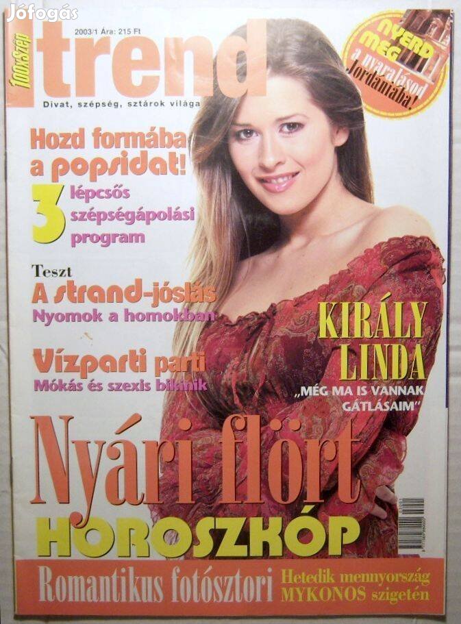 100xszép Trend 2003/1 (poszterekkel) 2kép+tartalom