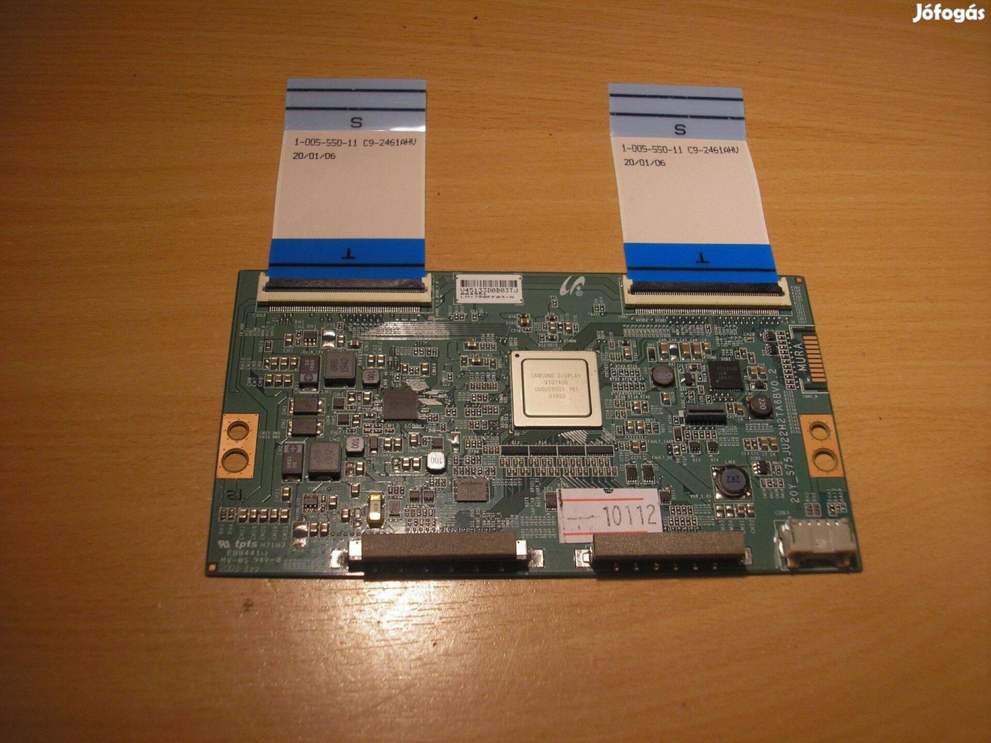 10112 Sony Xbr75X900H Samsung 20Y_S75JU22H2TA6BV0.2 T-CON