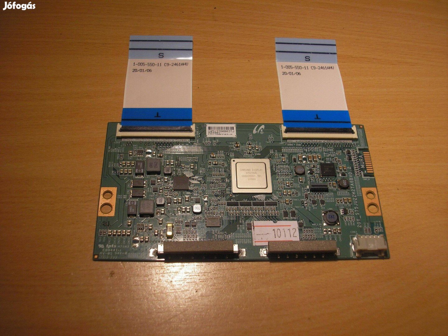 10112 Sony Xbr75X900H Samsung 20Y_S75JU22H2TA6BV0.2 T-CON