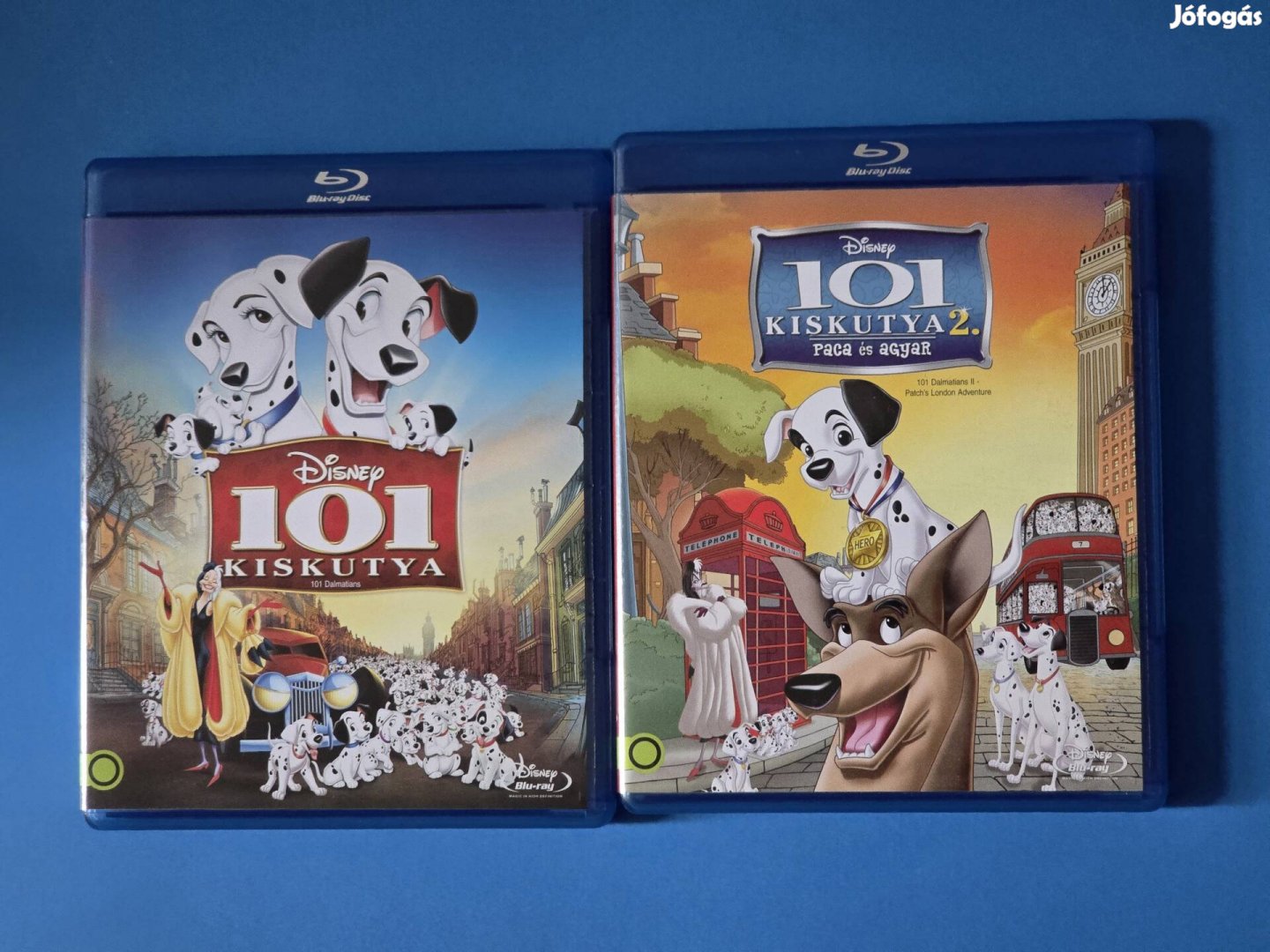 101 és a 102 kiskutya blu-ray