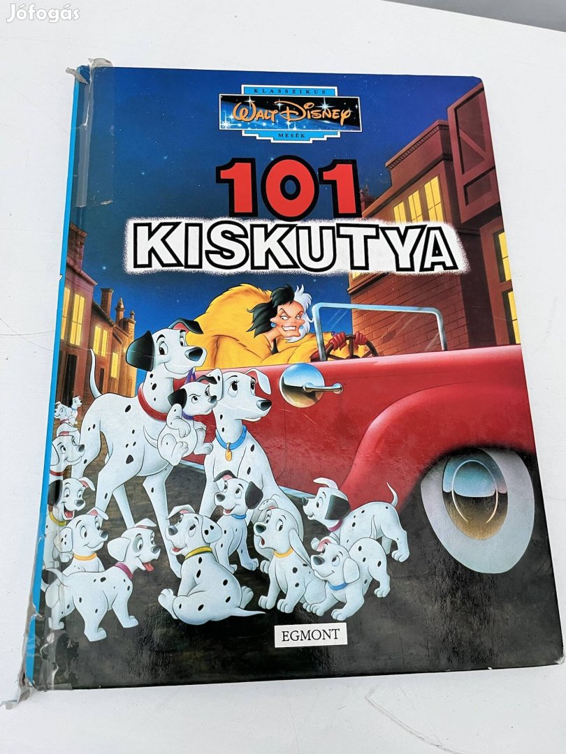101 kiskutya disney könyv klasszikus retro