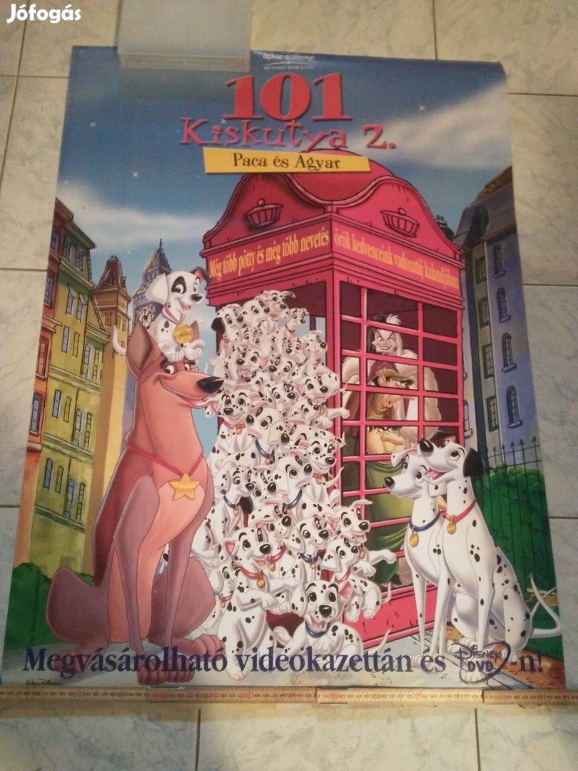 101 kiskutya plakát eladó