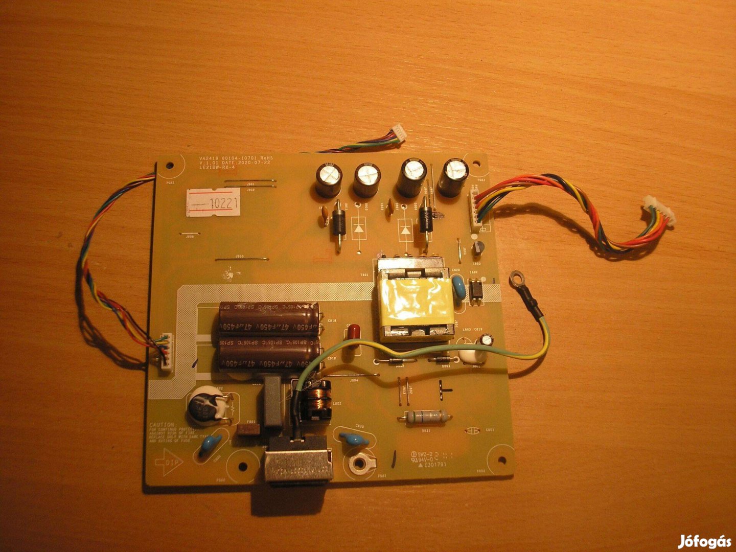 10221 Viewsonic VG2419 tápegység VA2419 60104-10701 LE21BW-RX-4