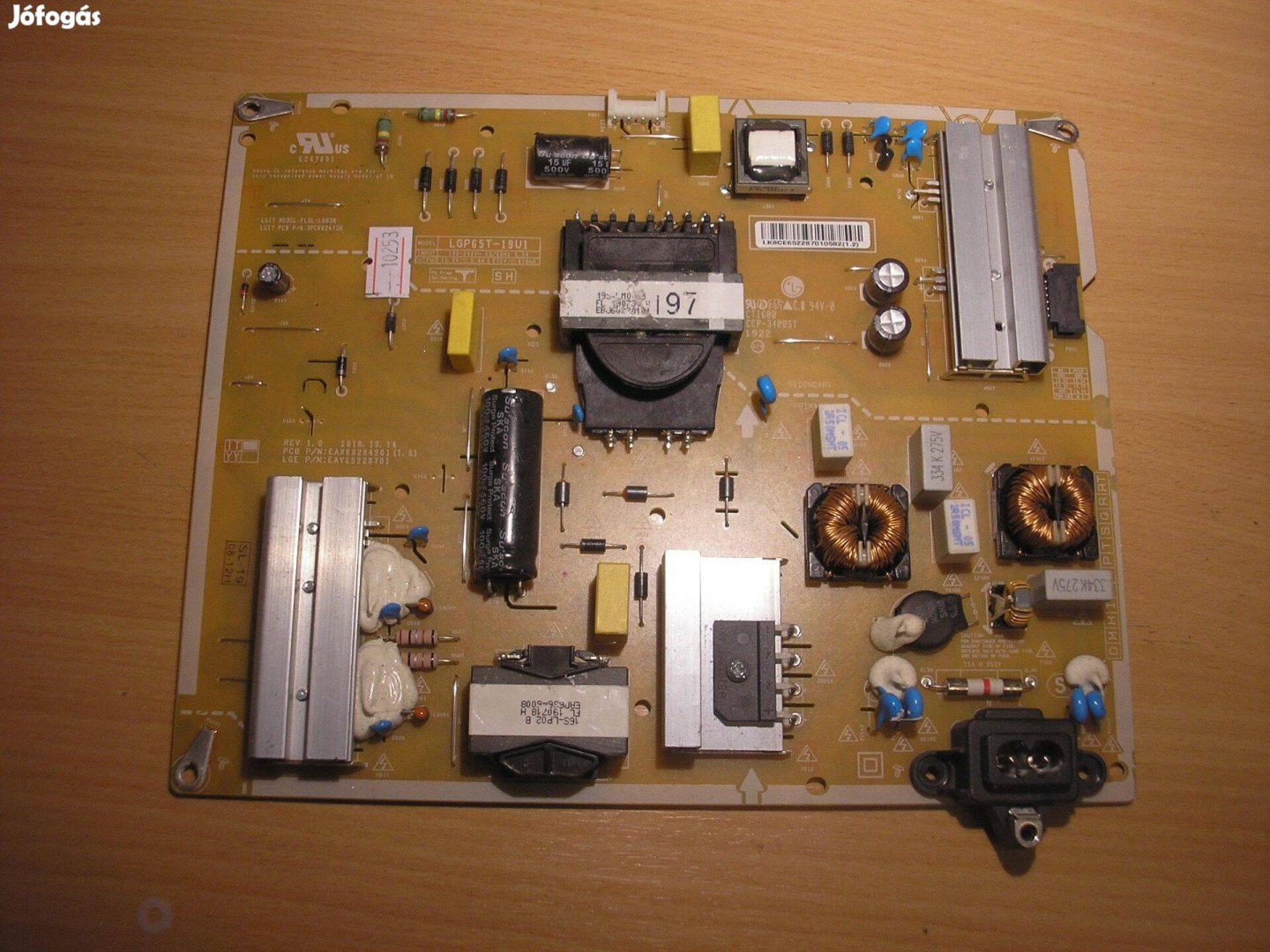 10253 LG 65UM7660PLA tápegység EAX68284201 (1.6) Eay65228701 Pldl-L803