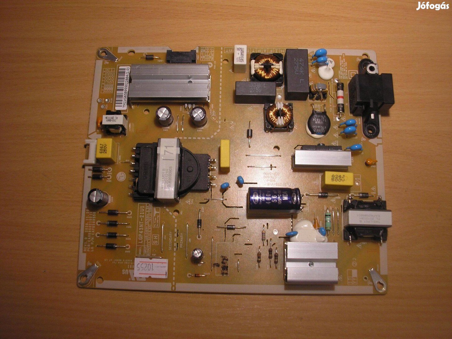10255 LG 43Nano779PA tápegység Lgp43NT-21U1 EAX69502102 1.0