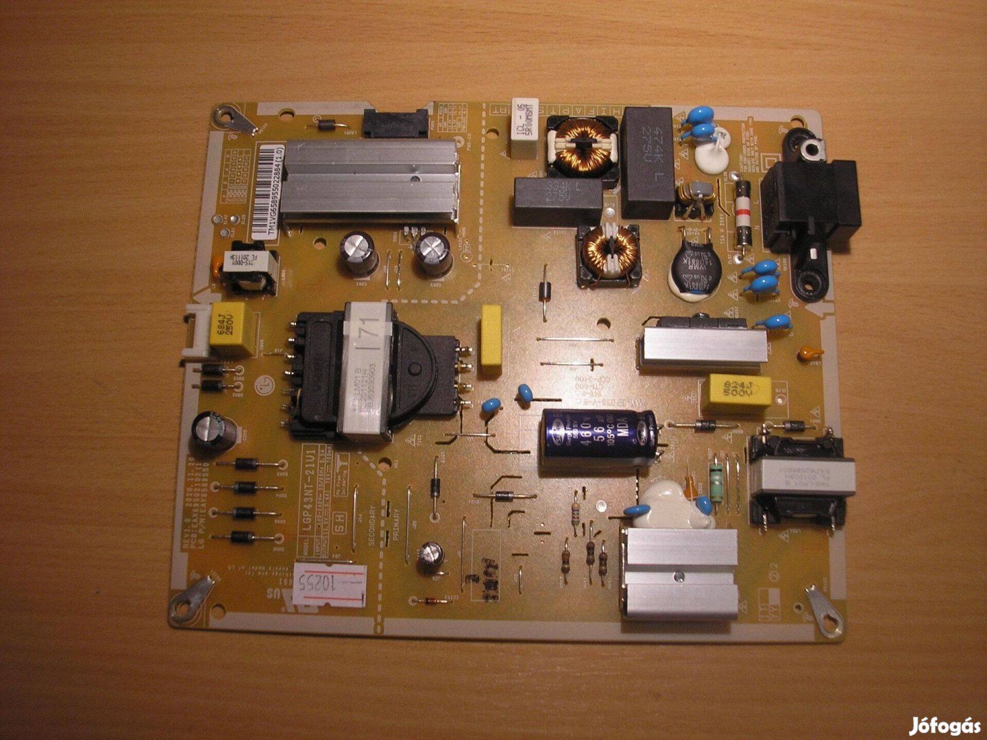10255 LG 43Nano779PA tápegység Lgp43NT-21U1 EAX69502102 (1.0) Eay65895