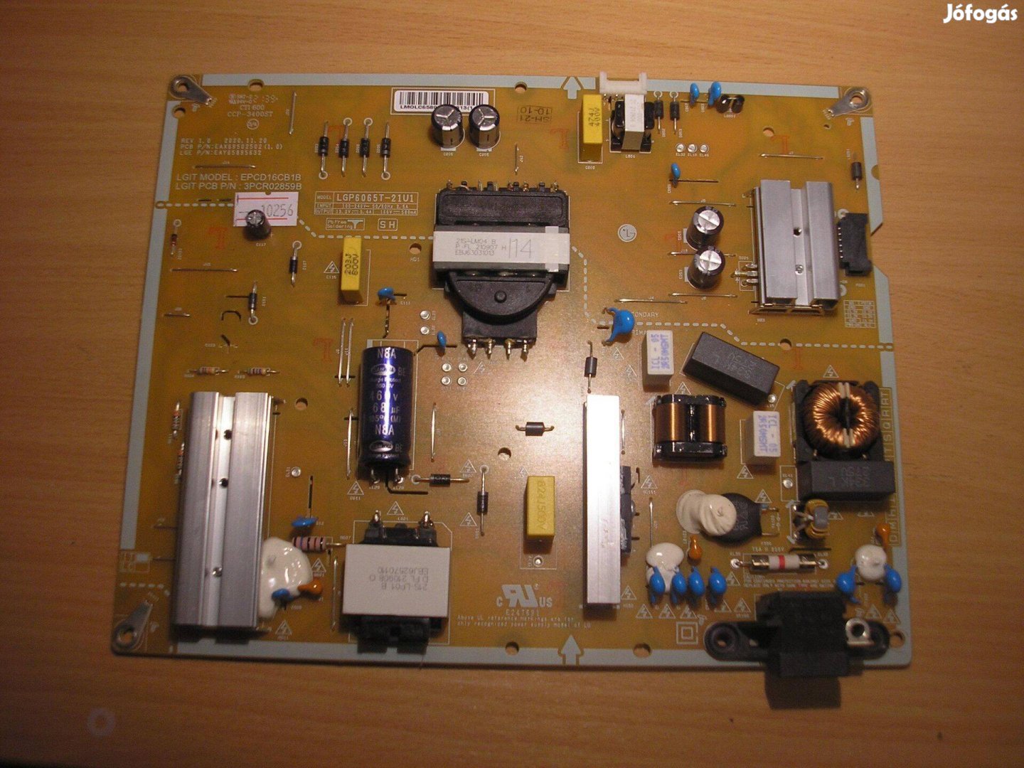10256 LG 65UP78006LB tápegység Lgp6065T-21U1 EAX69502502 (1.0) Eay6589