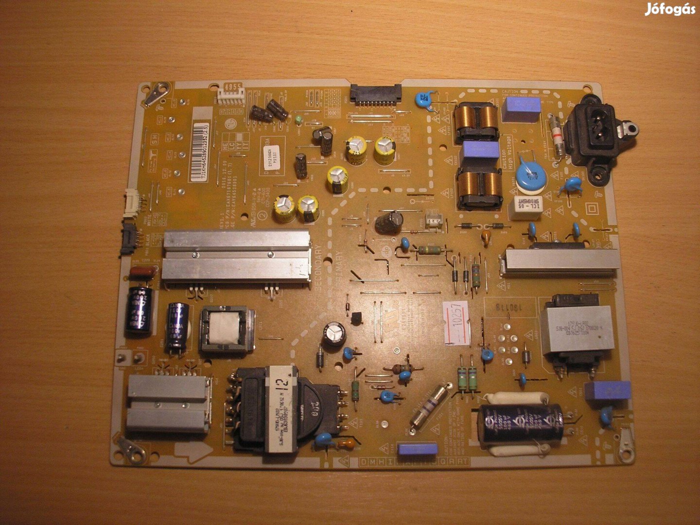 10257 LG 49Uj750V tápegység Lgp4955-17UL6 EAX67187601 (1.7) Eay6452890