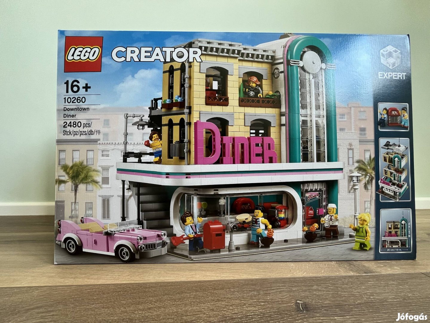 10260 Downtown Diner moduláris lego