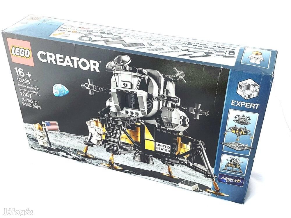 10266 LEGO(R) Creator Expert &#8211; NASA Apollo 11 holdkomp (sérült