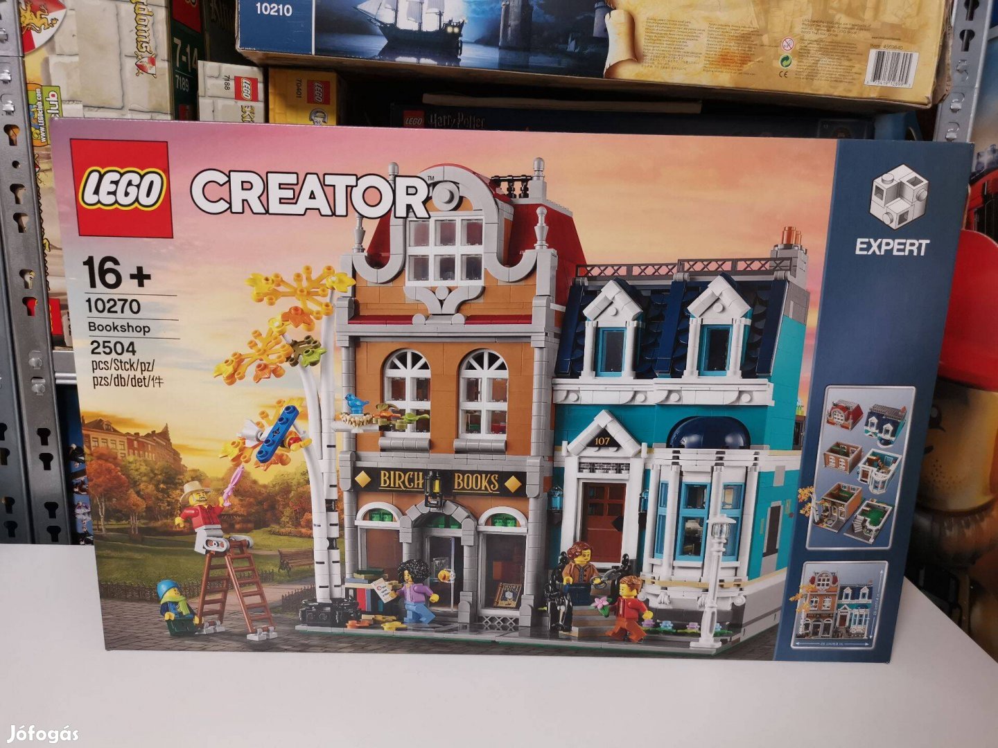 10270 Lego Creator expert Moduláris Bookshop/Könyvesbolt Új, bontatlan