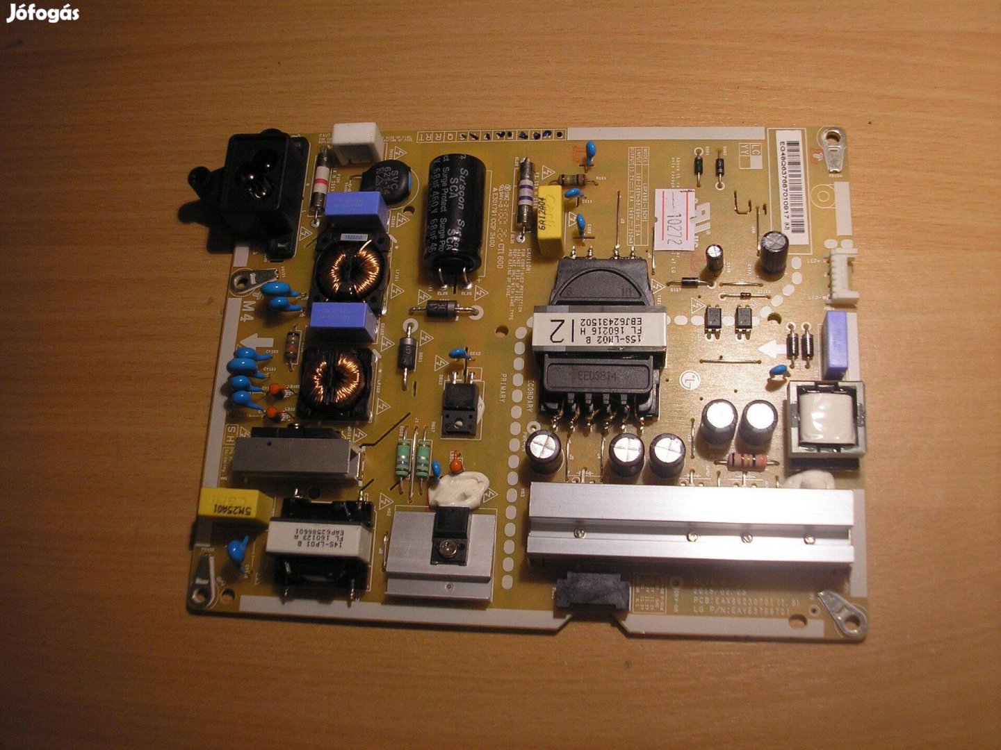 10272 LG 49LF540V tápegység Lgp49BI-15CH1 REV4.0 EAX66230701 (1.8) Eay