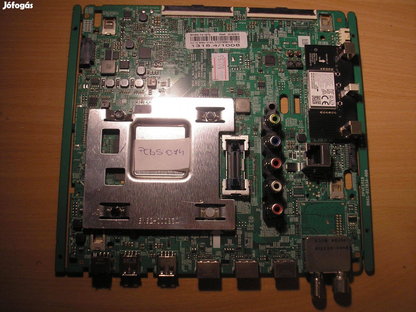 10286 sérült Samsung UE55RU7172U mainboard BN41-02703A BN94-14197L 'SS