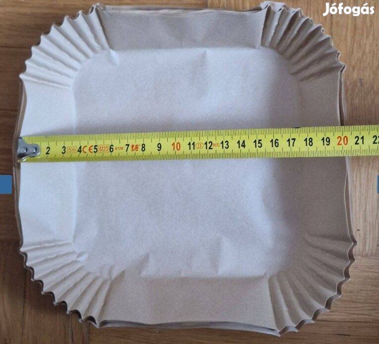 102 db tapadásmentes air fryer eldobható sütőpapír - Olaj-