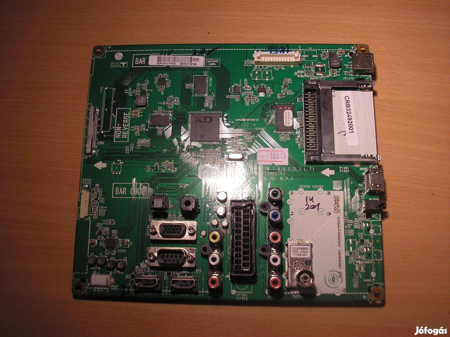 10315 LG 37LK430 mainboard EAX64272802 (0) EBT61718168