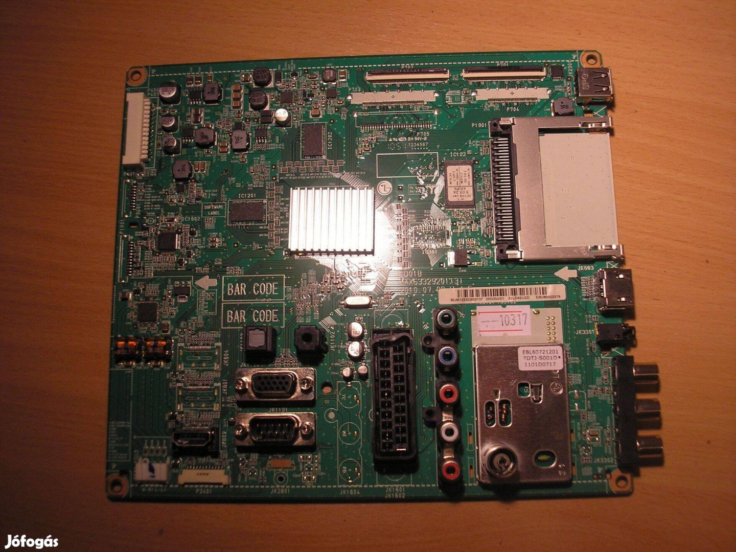 10317 LG 32LD420 mainboard EAX63329201 (3) EBU60922576