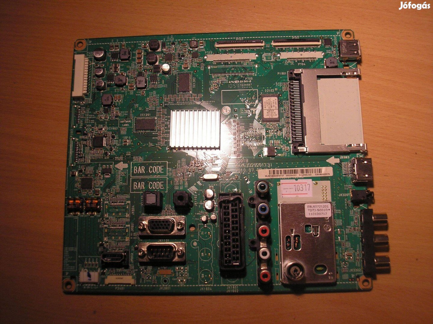 10317 LG 32LD420 mainboard EAX63329201 (3) EBU60922576