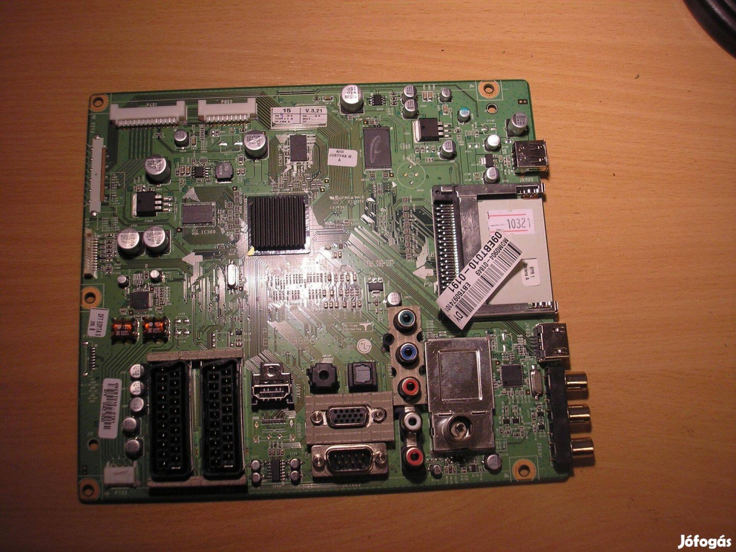 10321 LG 42PJ350 mainboard EAX61366606 (0) EBT60974101