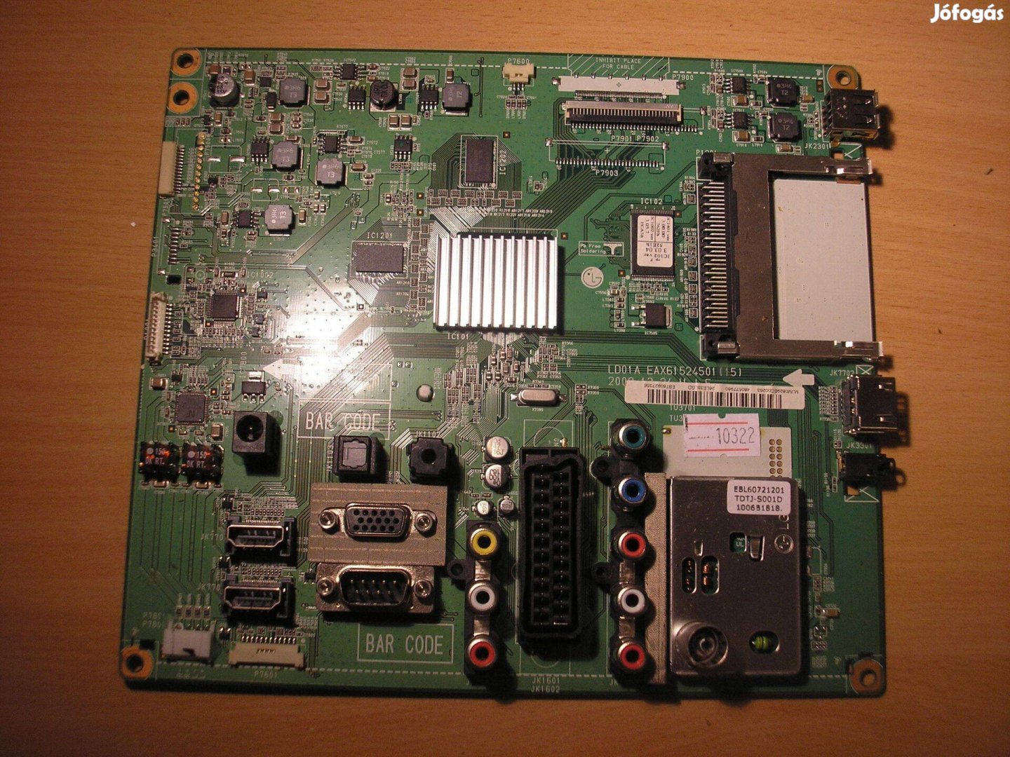 10322 LG 26LE3300 mainboard EAX61524501 (15) EBT60927356