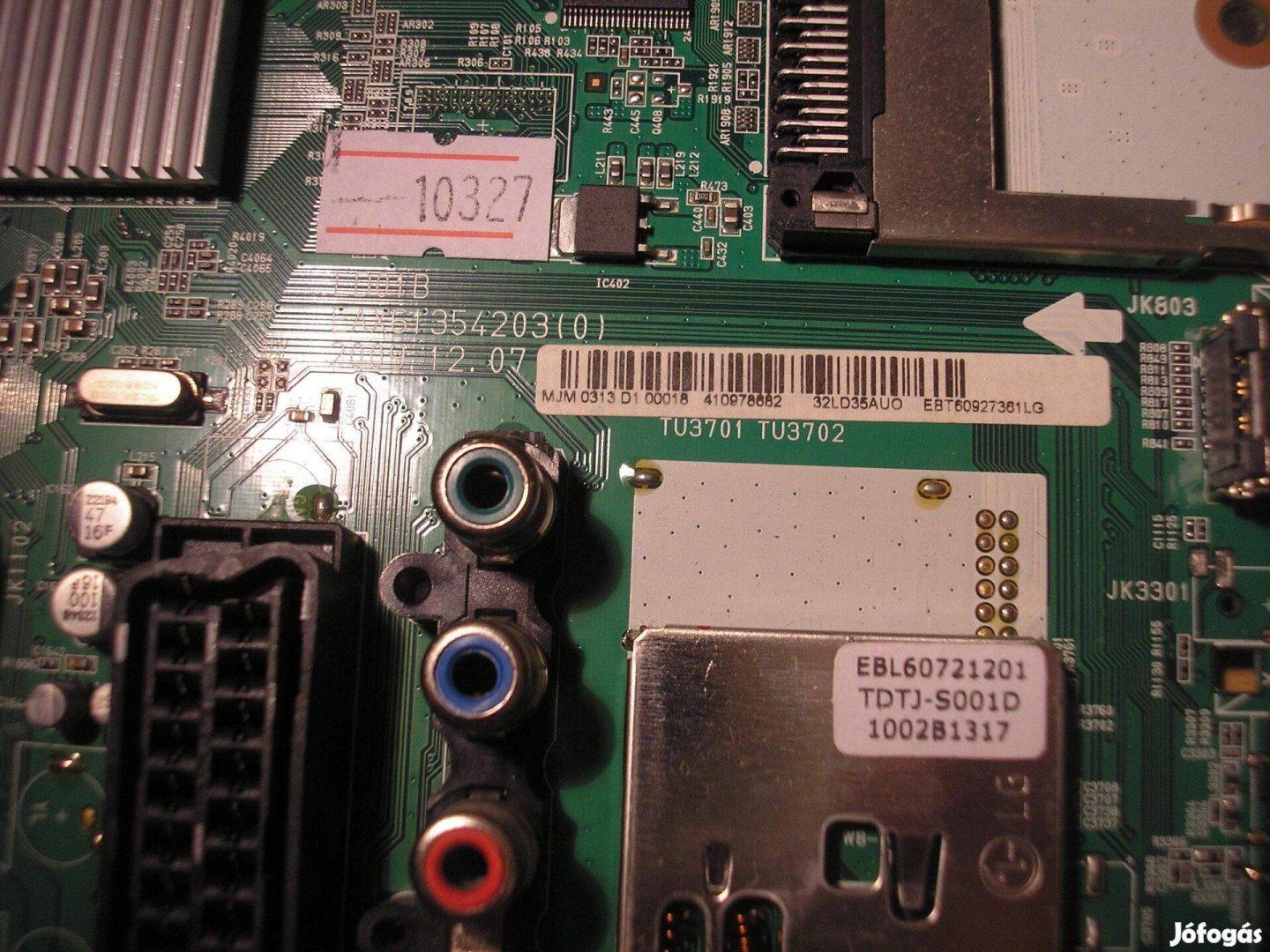 10327 LG 32LD350 mainboard EAX61354203 (0) EBT60927361