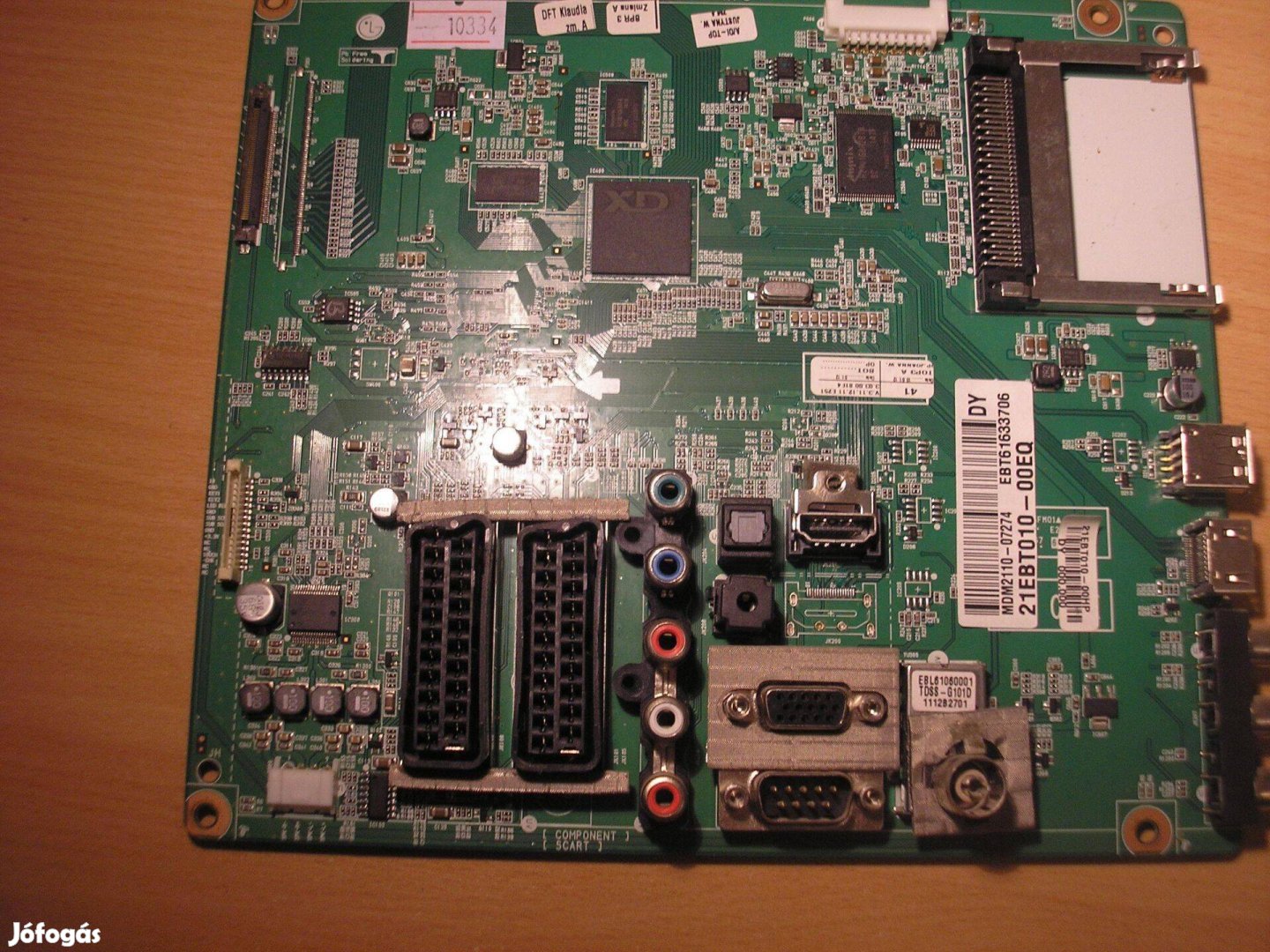 10334 LG 42PT353 mainboard EAX64337203 (0) EBT61633706