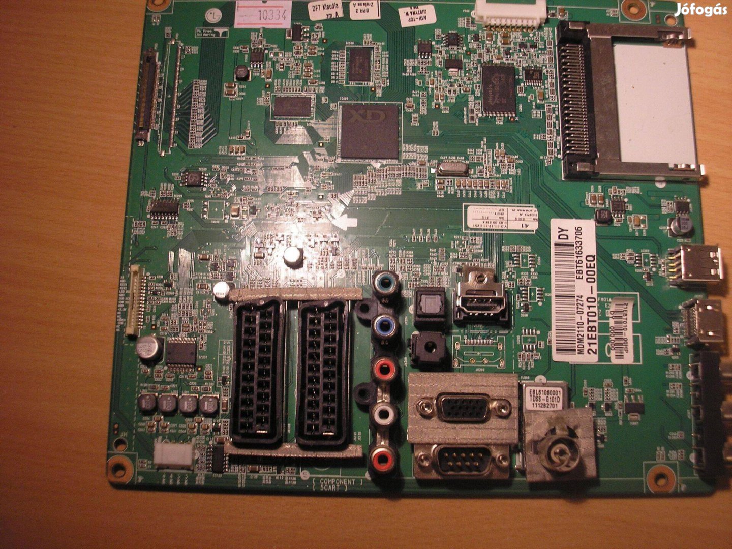 10334 LG 42PT353 mainboard EAX64337203 (0) EBT61633706