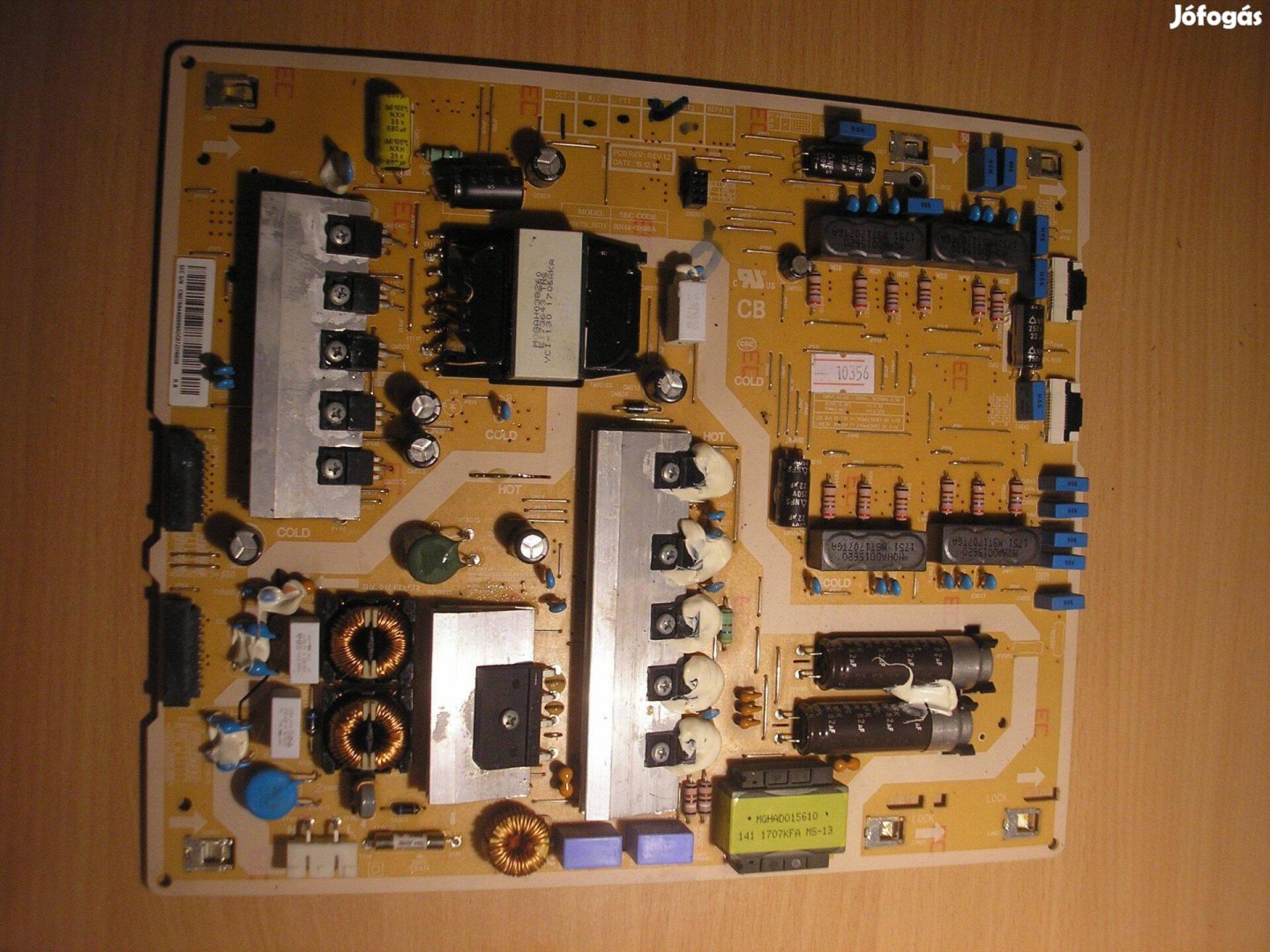 10356 Samsung UE55Q7Famtxxc tápegység BN44-00899A L49E7N_Mdy REV 1.2