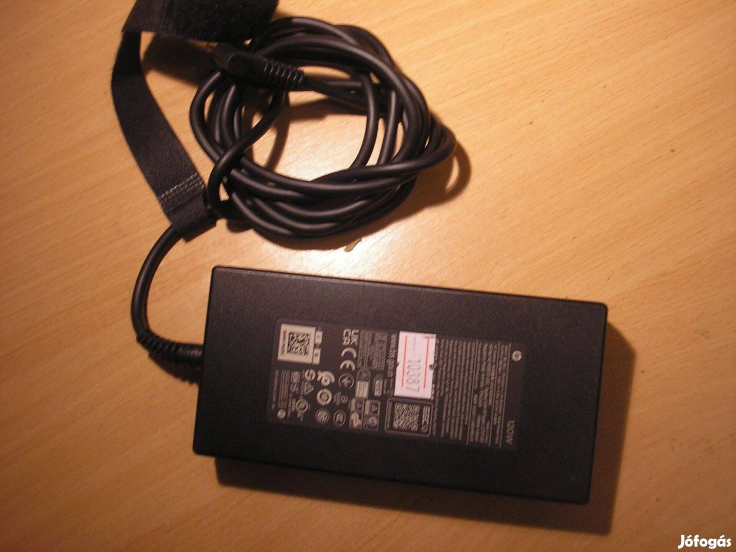 10387 HP 19.5V 6.15A 120W 4,5/3mm laptop monitor tápegység adapter töl