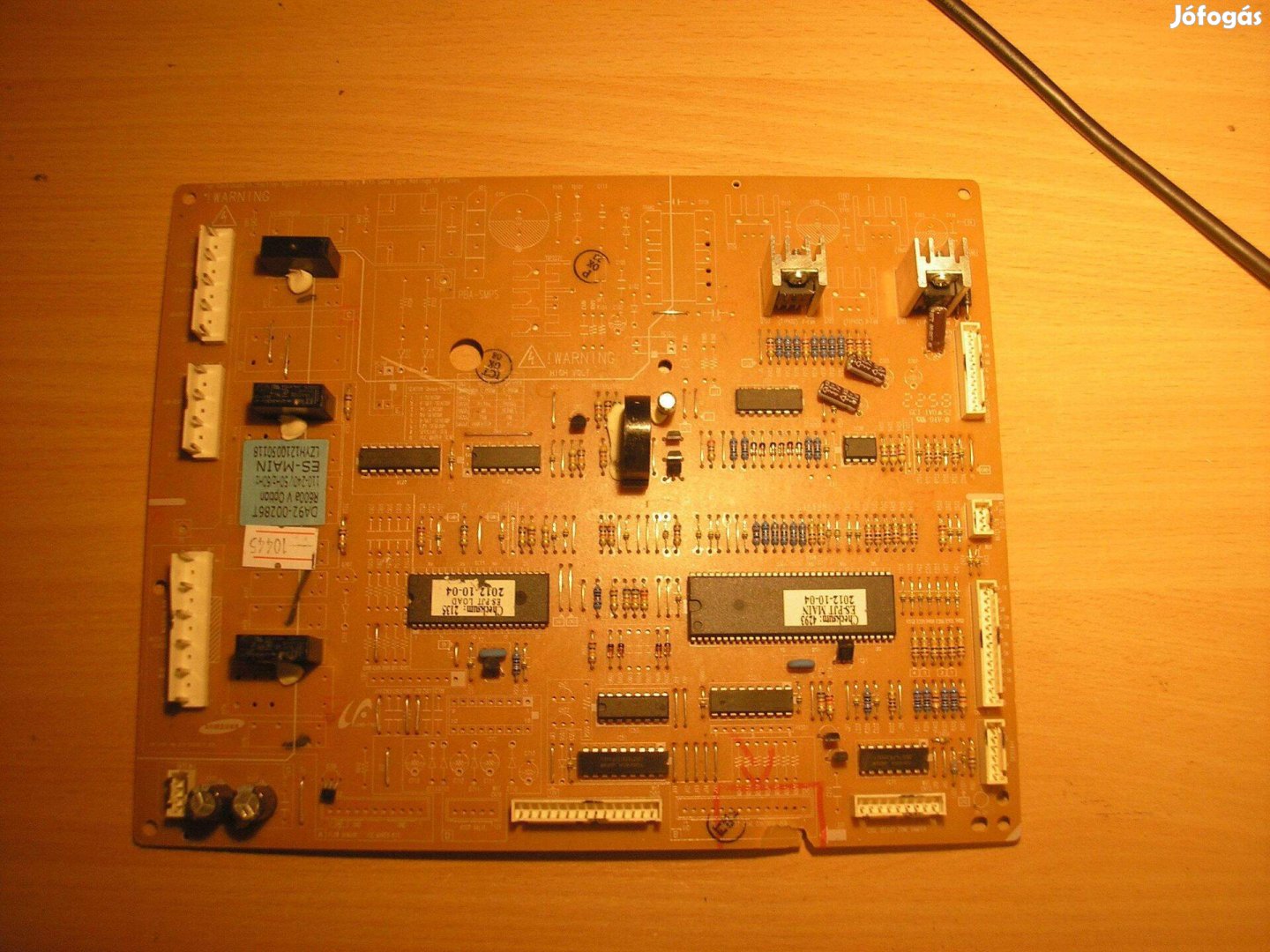 10445 sérült Samsung hűtő vezérlőpanel DA92-00286T R600e V Option