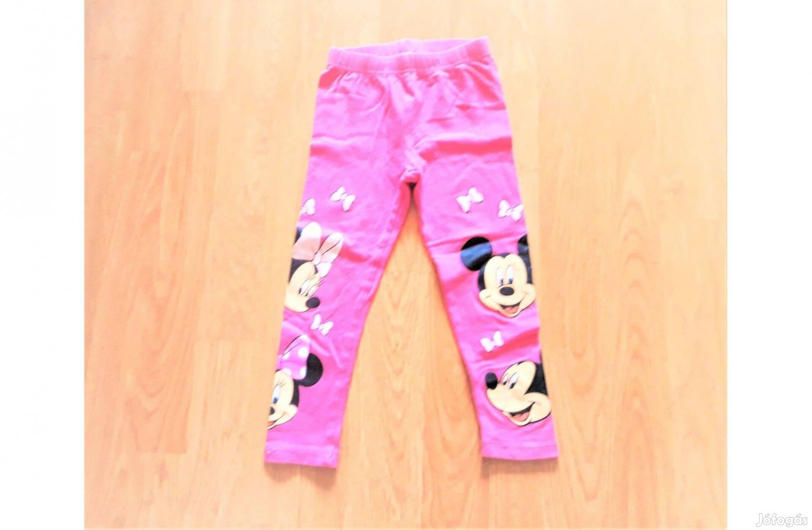 104/110 Újszerű Disney Minnie és Mickey egeres tüneményes leggings