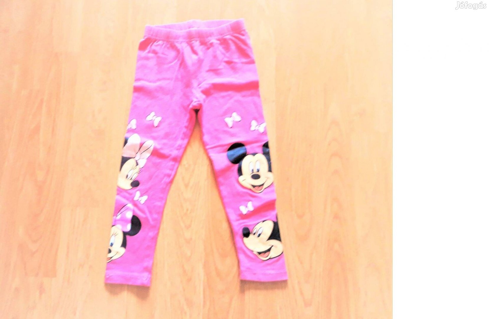 104/110 Újszerű Disney Minnie és Mickey egeres tüneményes leggings