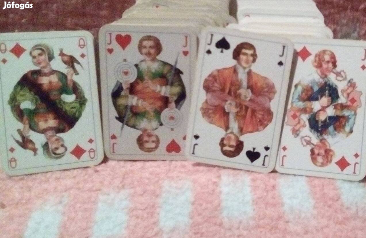 104 db Römi kártya megkímélt álapotúak