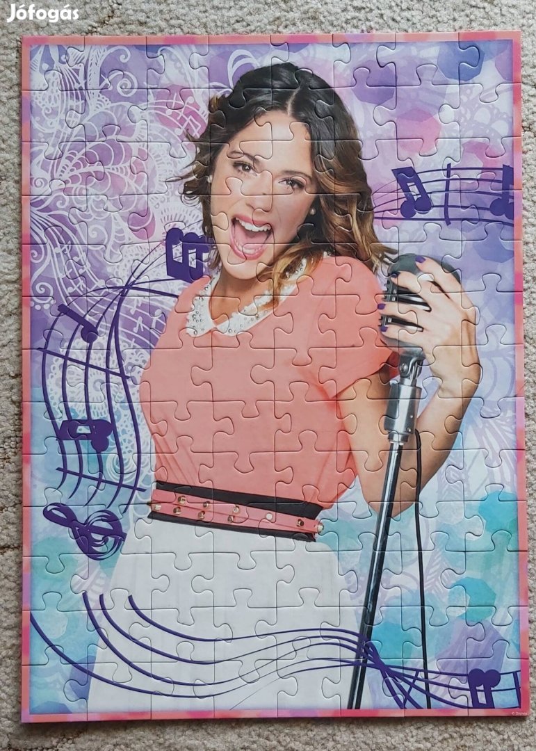 104 db-os Violetta puzzle-kép / poszter, dobozával