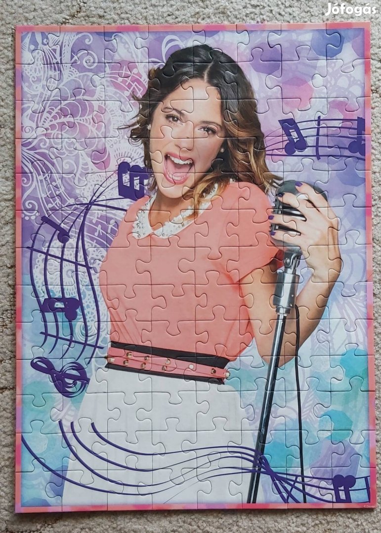 104 db-os Violetta puzzle-kép / poszter, dobozával