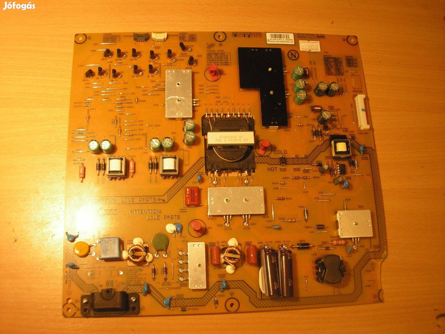 10542 sérült Philips 55Pus7909 tápegység FSP201-4FS01 380G