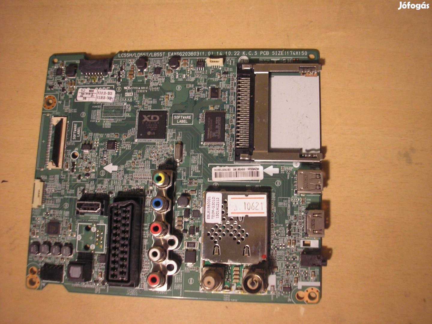 10621 LG 32LF561V mainboard EAX66203803 (1.0) EBT63716614