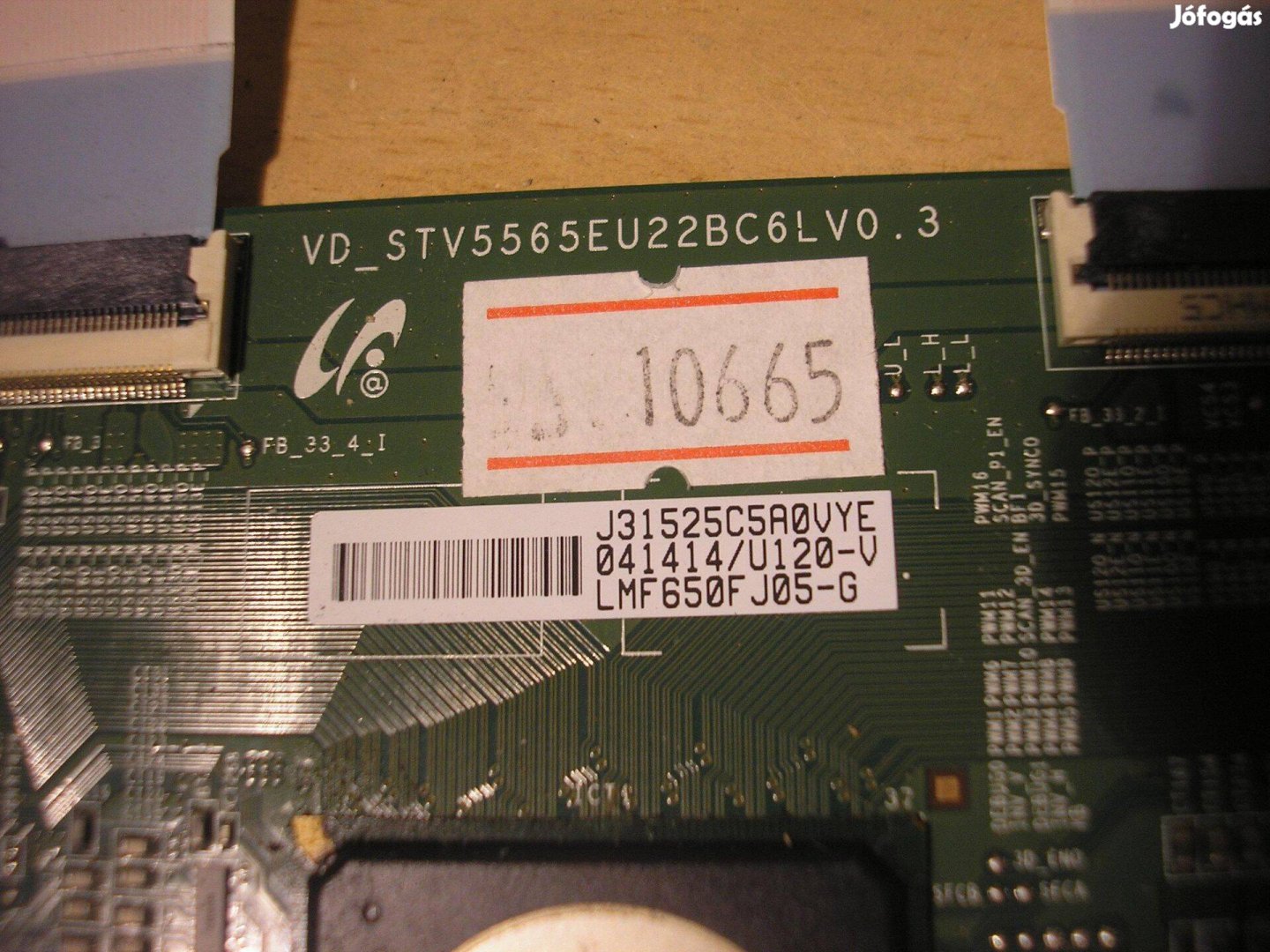 10666 hibás Sony KD-43XD8005 mainboard 1-980-837-11 198083711 A2123492