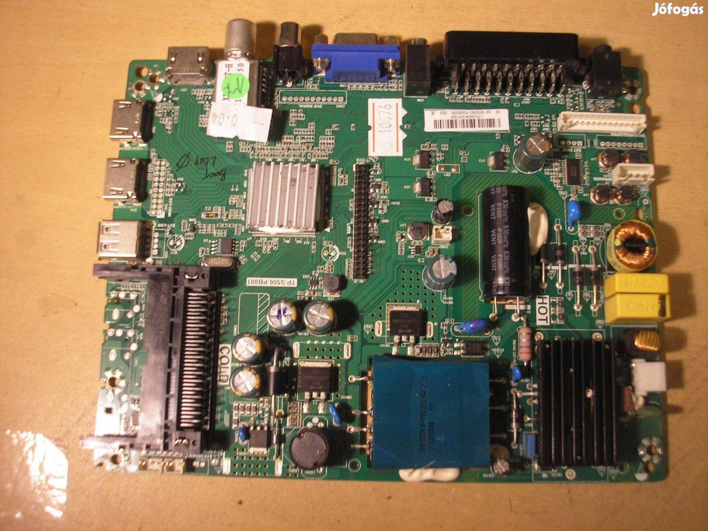 10676 hibás Akai TV mainboard TP.S506.PB801