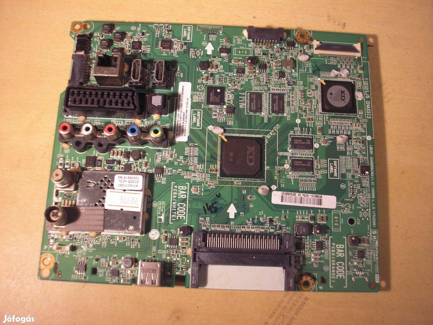 10686 hibás? LG 49 55UF680V mainboard EAX66564303 (1.0) EBR81174405