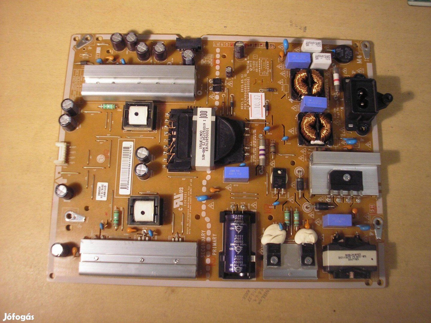 10687 LG 55UF680V tápegység REV1.1 EAX66490601 (1.5) Eay64009301 Lgp55