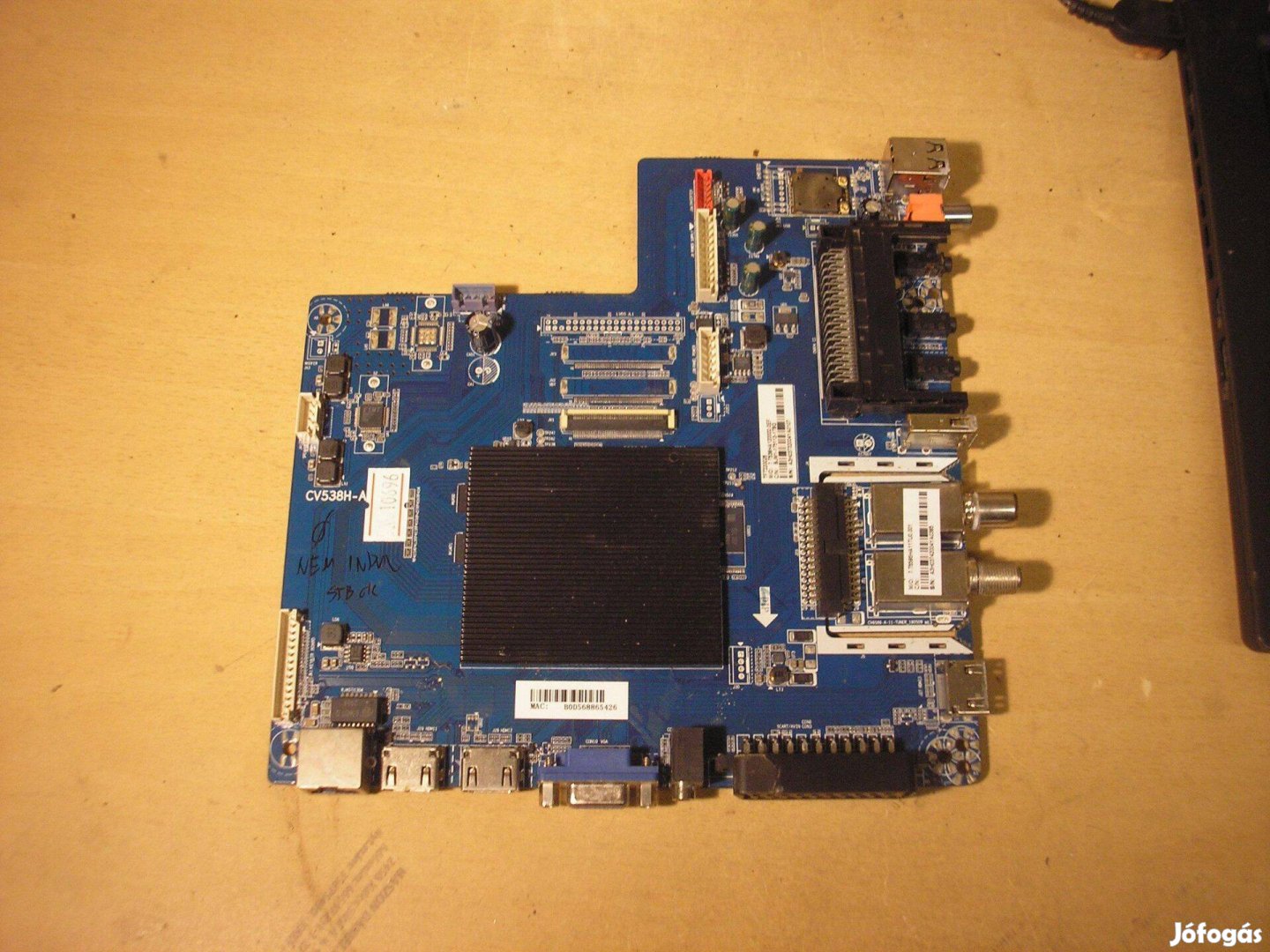 10696 hibás CV538H-A mainboard Bjm1-175113-1T8G