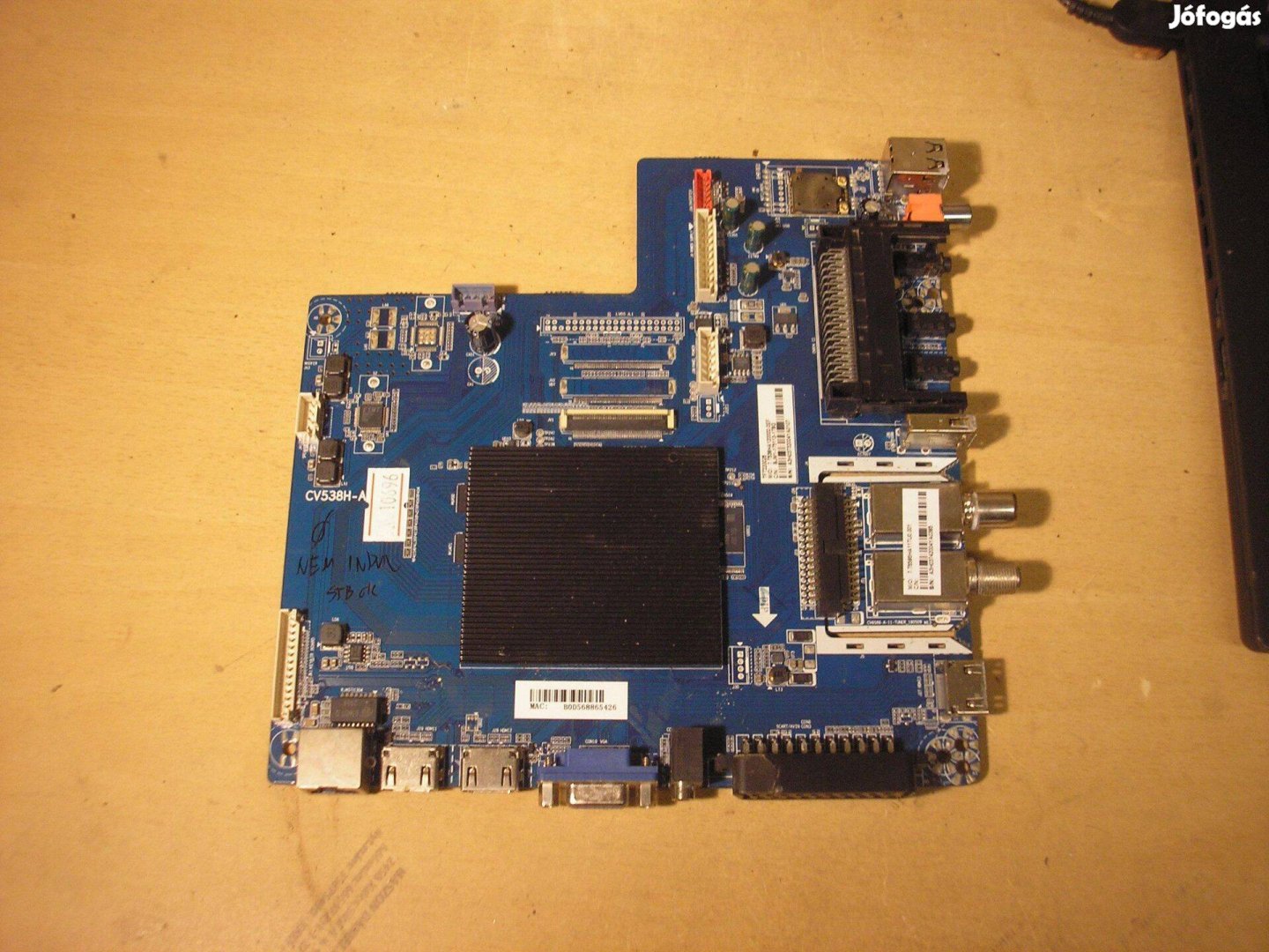 10696 hibás CV538H-A mainboard Bjm1-175113-1T8G