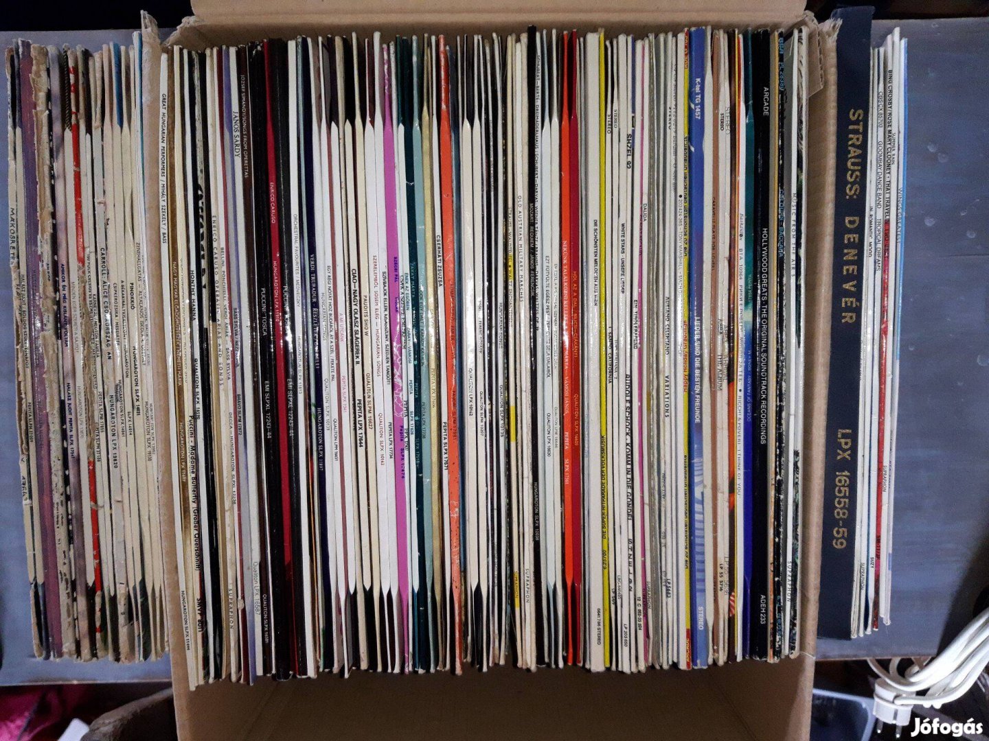 106 darab hanglemez csomag egyben eladó - Vegyes LP EP bakelit vinyl