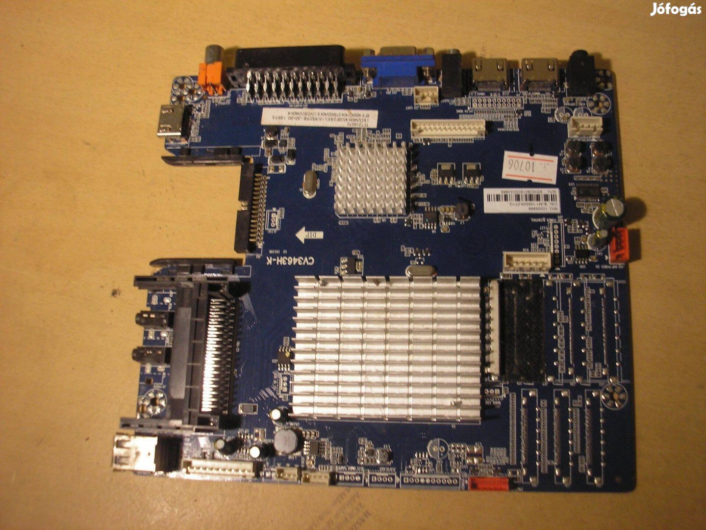 10706 Jtc mainboard CV3463H-K 65" A650Ad1N04-2 T650Qvn04.5