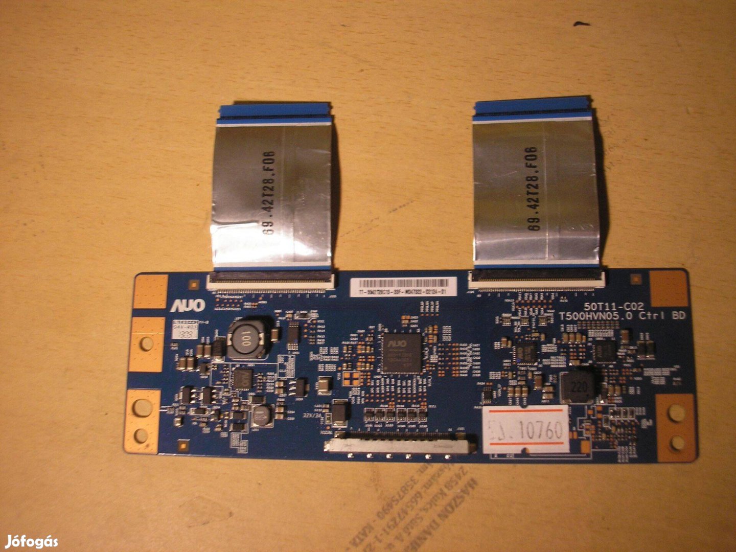 10760 hibás Samsung UE40F5370 T-CON panel Auo 50T11-C02 T500Hvn05.0 Ct