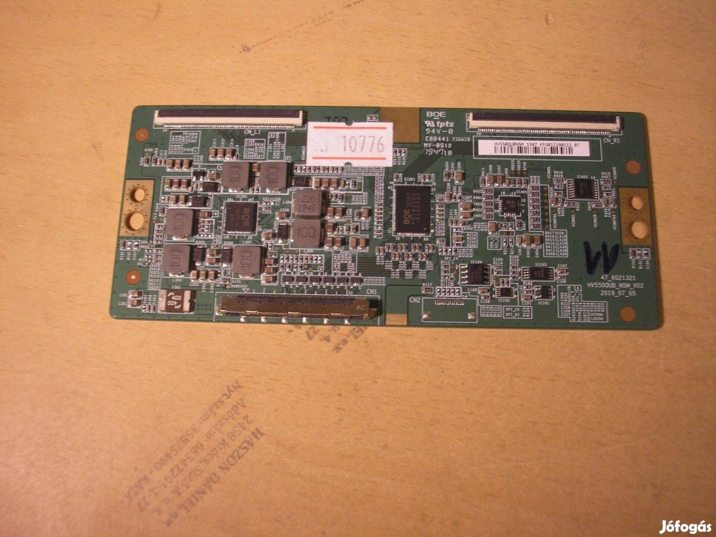 10776 Sony KD-55X80J T-CON BOE HV550Qubn5M 236W2B 47_6021321