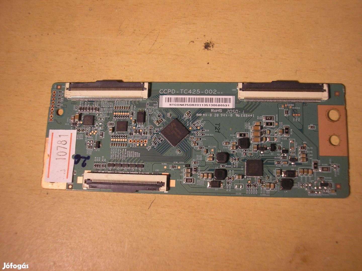 10781 TOSHIBA 43L2163DB T-CON Ccpd-TC425-002 V2.0